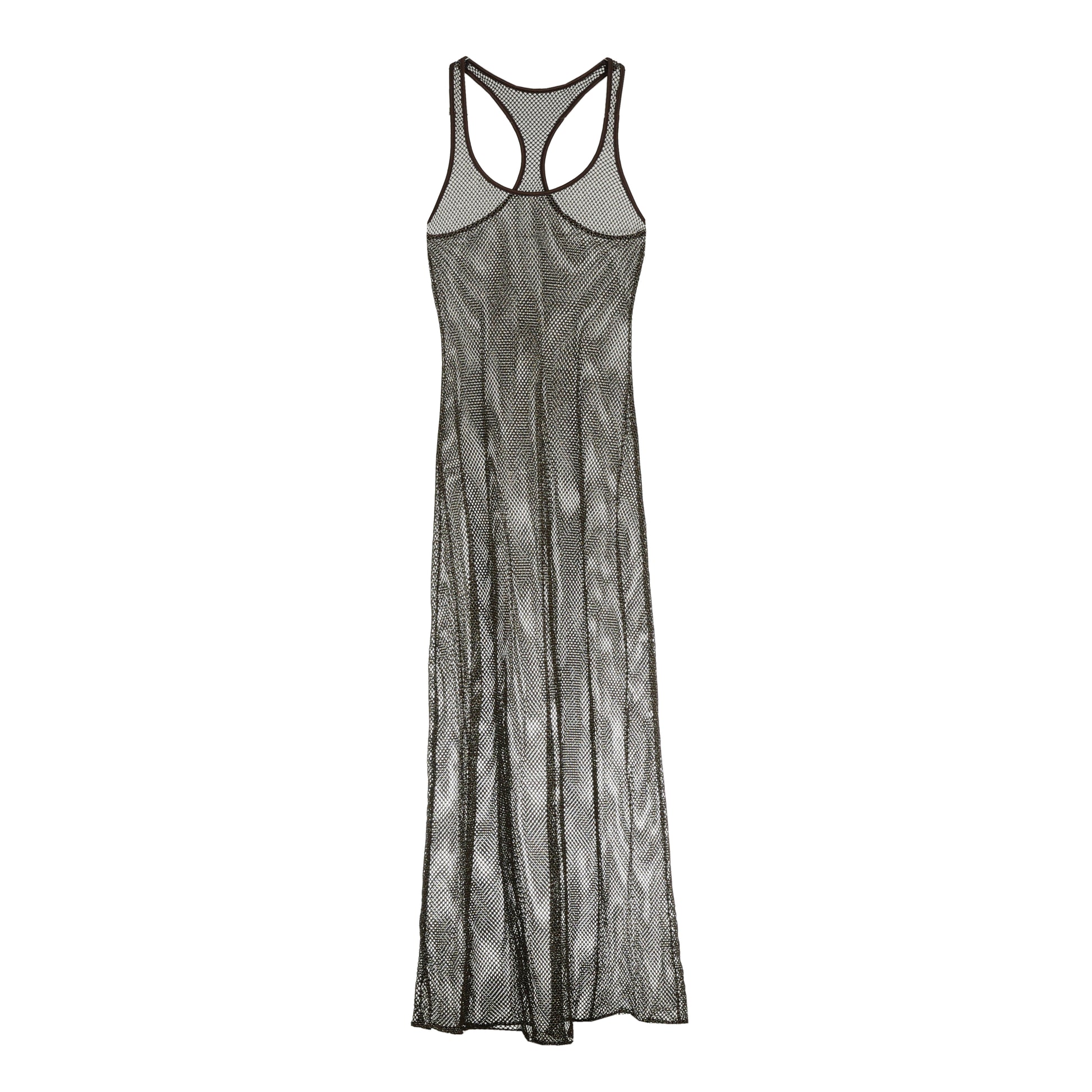 Sarda Swim Janja badmode lange jurk chocolade