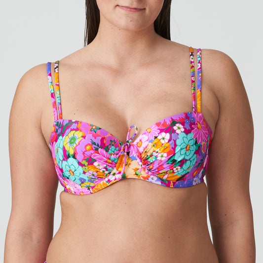 PrimaDonna Swim Najac voorgevormde balconette bikini Floral Explosion