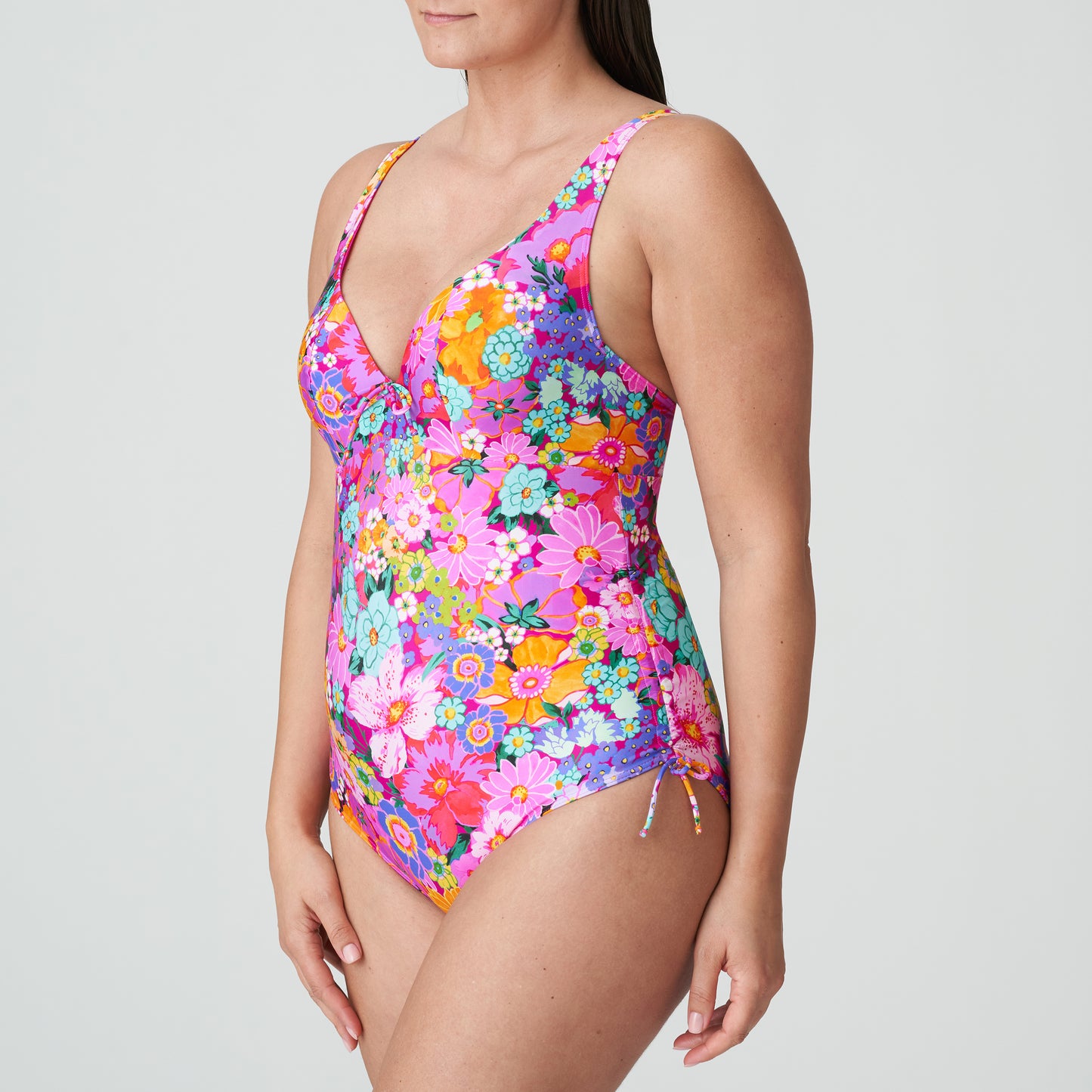 PrimaDonna Swim Najac plunge badpak Floral Explosion