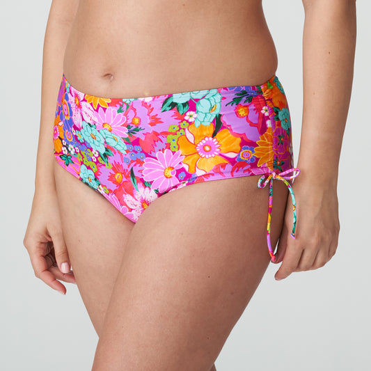 PrimaDonna Swim Najac bikini tailleslip met koordjes Floral Explosion