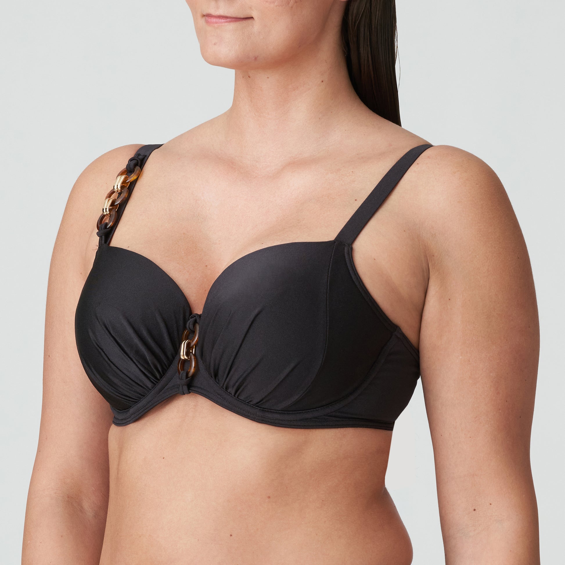 PrimaDonna Swim Barrani voorgevormde balconette bikini Roast Coffee