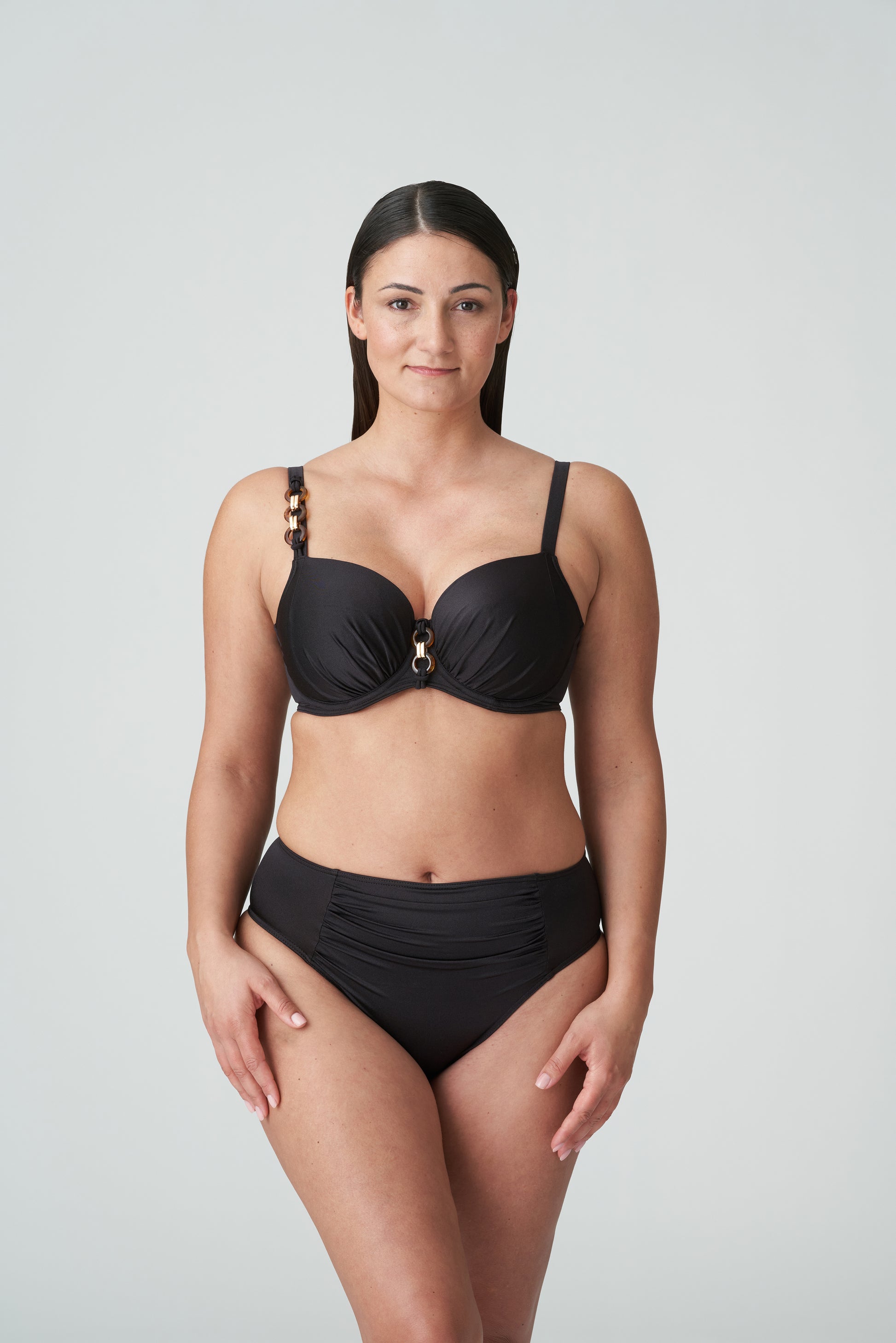 PrimaDonna Swim Barrani voorgevormde balconette bikini Roast Coffee