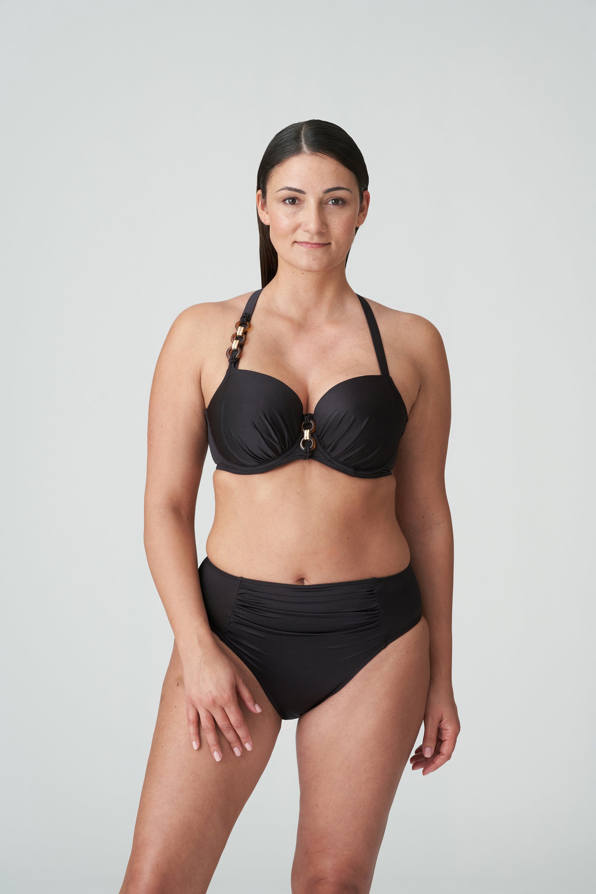 PrimaDonna Swim Barrani voorgevormde balconette bikini Roast Coffee