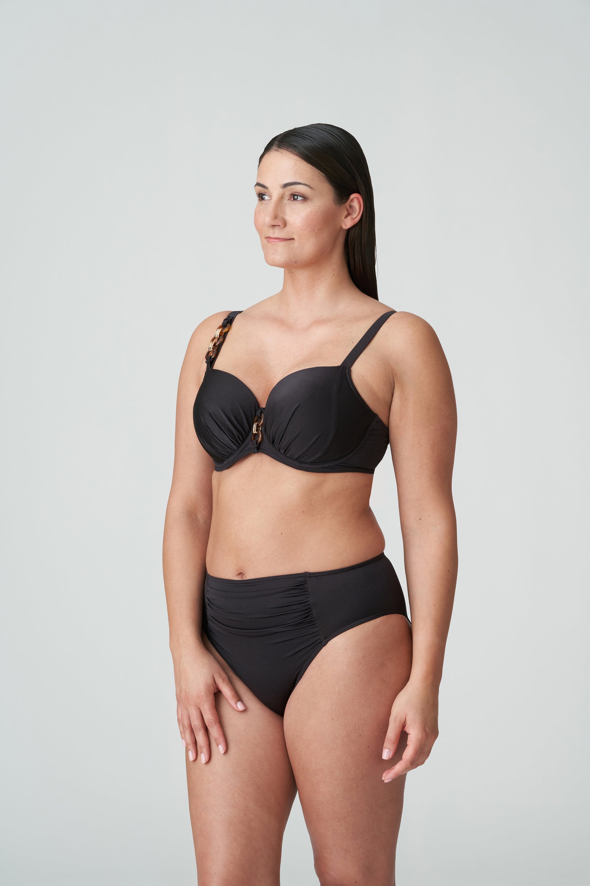 PrimaDonna Swim Barrani voorgevormde balconette bikini Roast Coffee