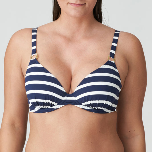 PrimaDonna Swim Nayarit plunge bikini halve mousse cup Water Blue