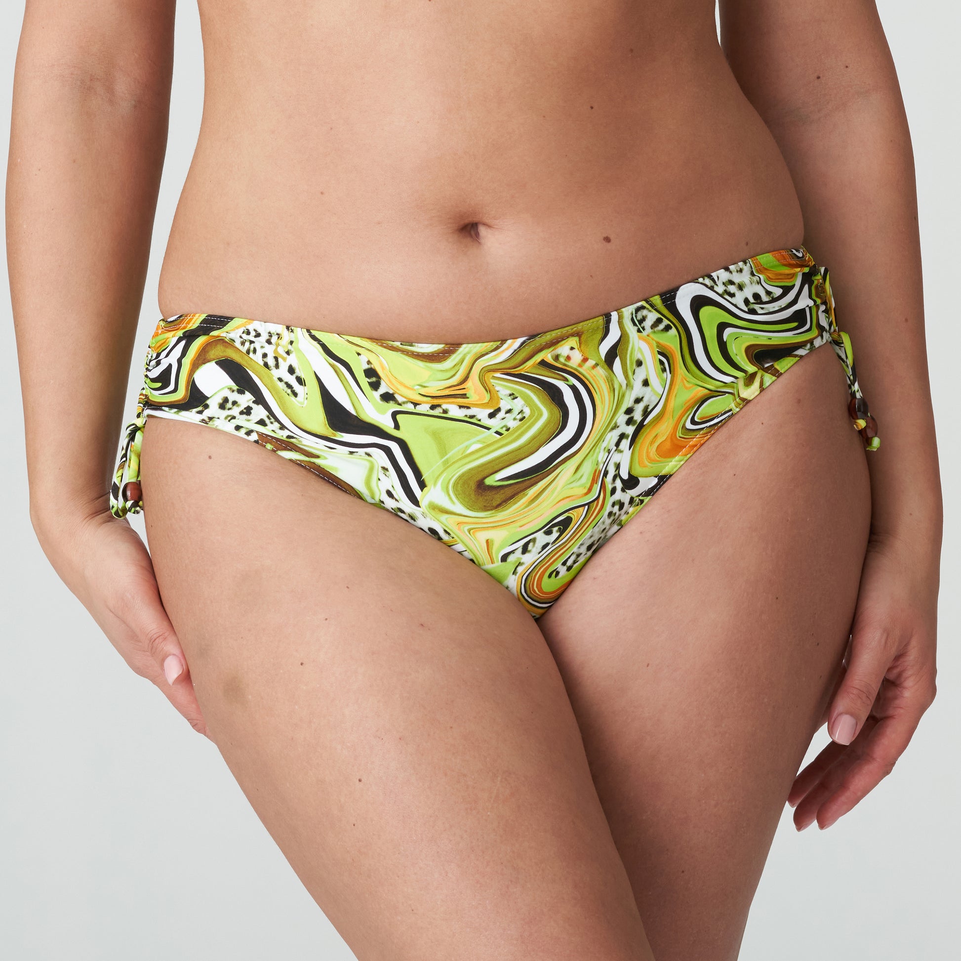 Primadonna Swim Jaguarau bikini rioslip Lime swirl