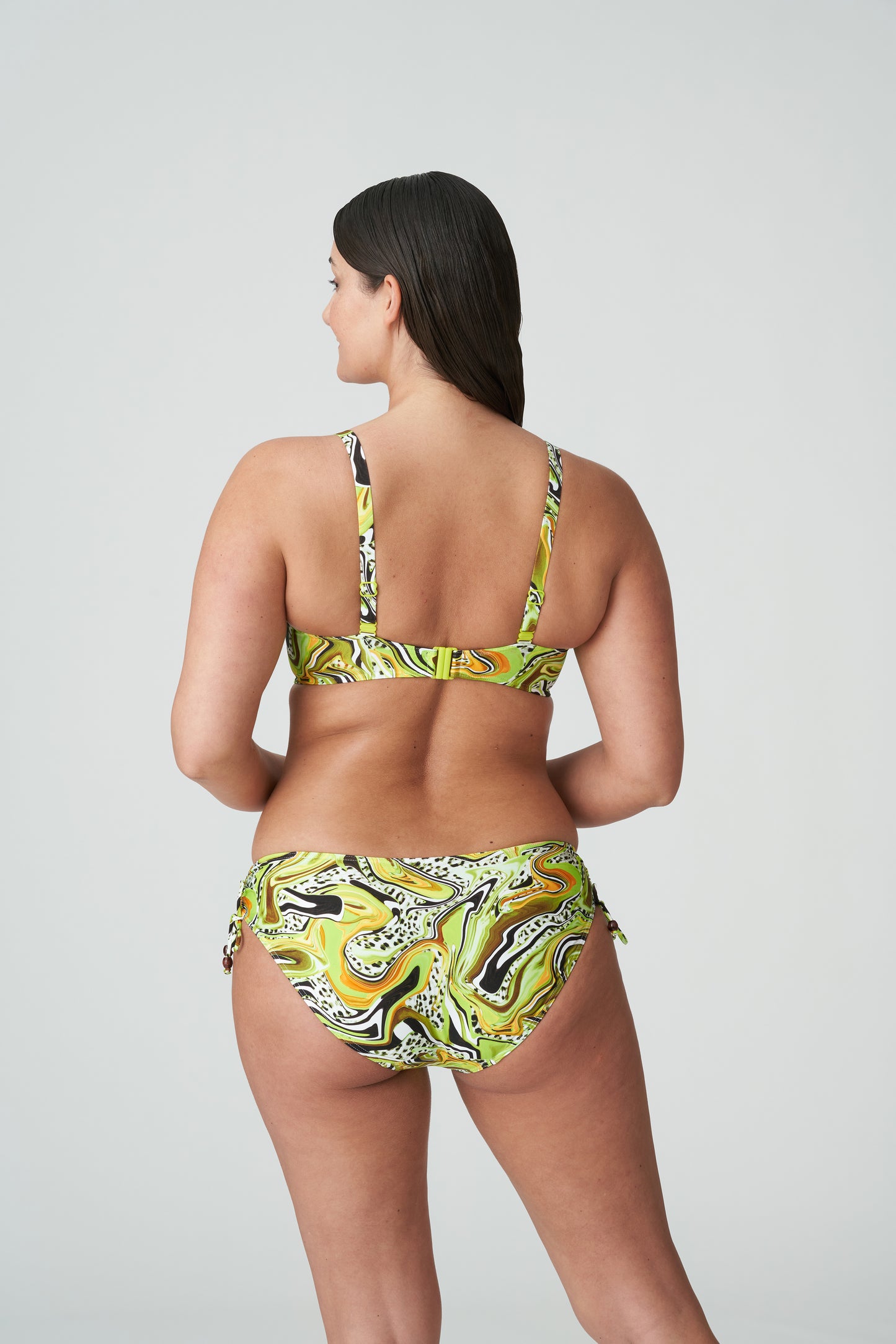 Primadonna Swim Jaguarau bikini rioslip Lime swirl