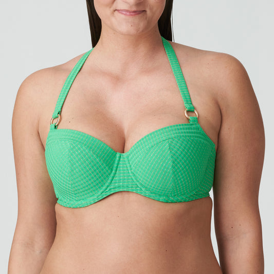 PrimaDonna Swim Maringa voorgevormde balconette bikini Lush Green