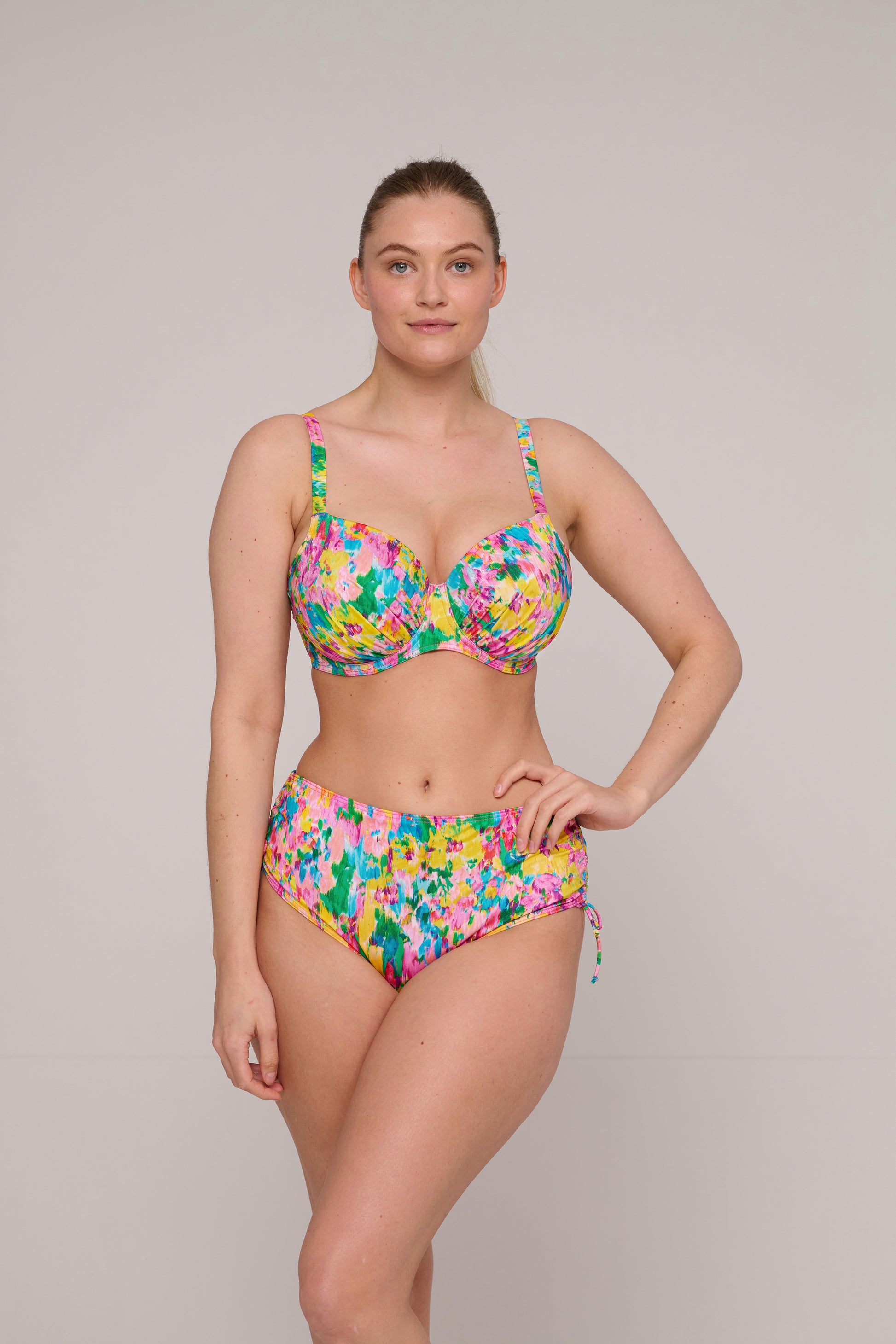 PrimaDonna Swim Ubud bikini tailleslip met koordjes sun glow