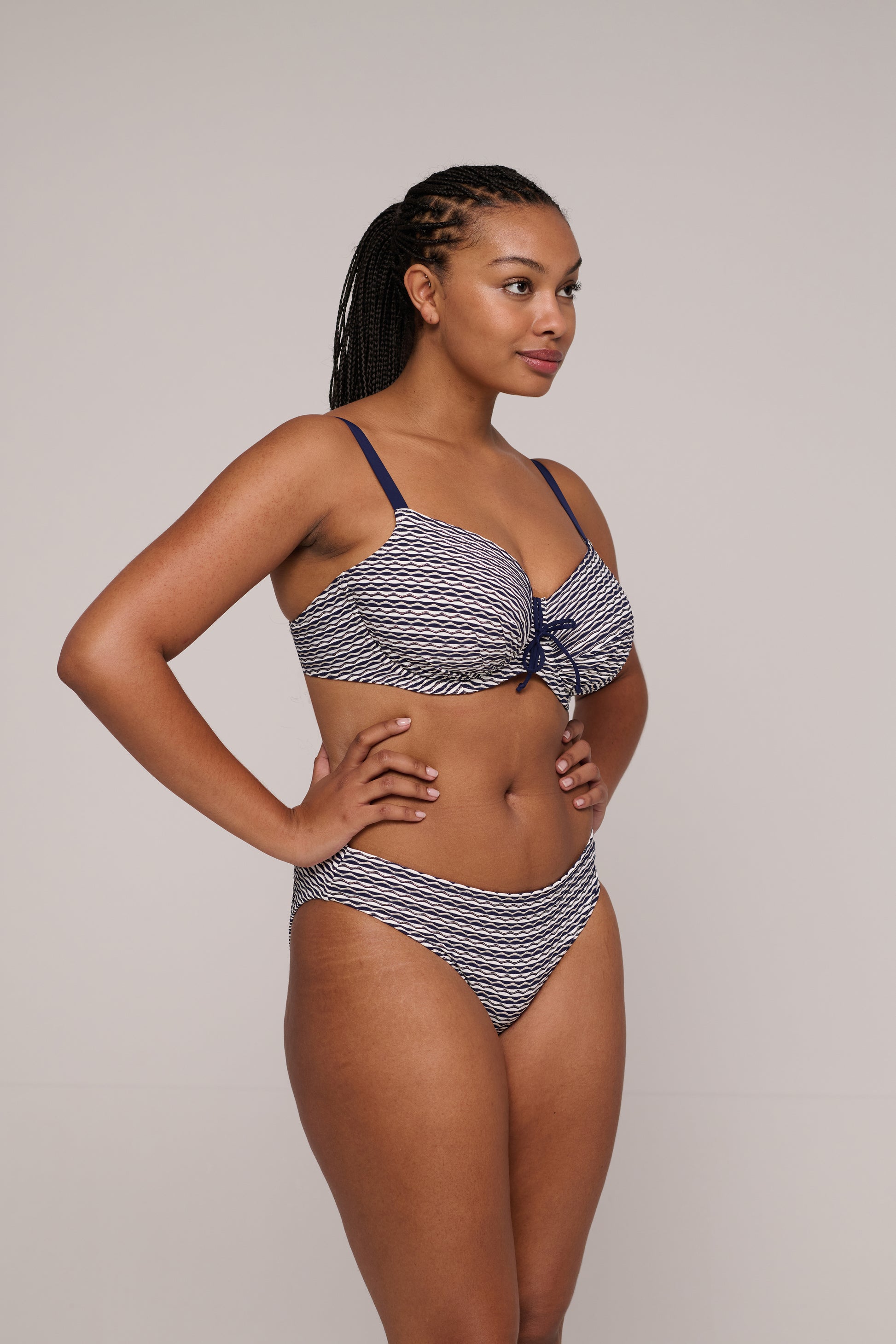 Primadonna Swim Kalba voorgevormde balconette bikini Water Blue