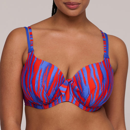 PrimaDonna Swim Skudai voorgevormde bikini hartvorm Wild stripes