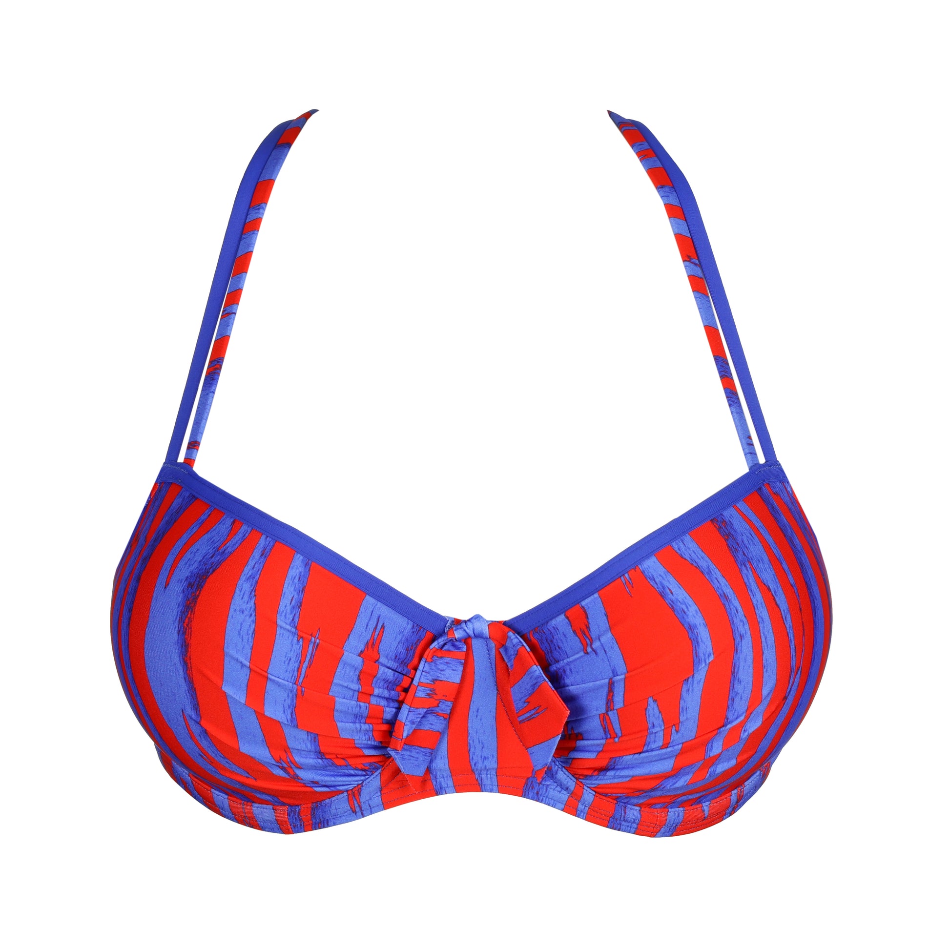 PrimaDonna Swim Skudai voorgevormde balconette bikini Wild stripes