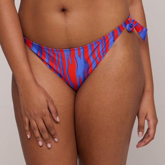 PrimaDonna Swim Skudai bikini heupslip met koordjes Wild stripes