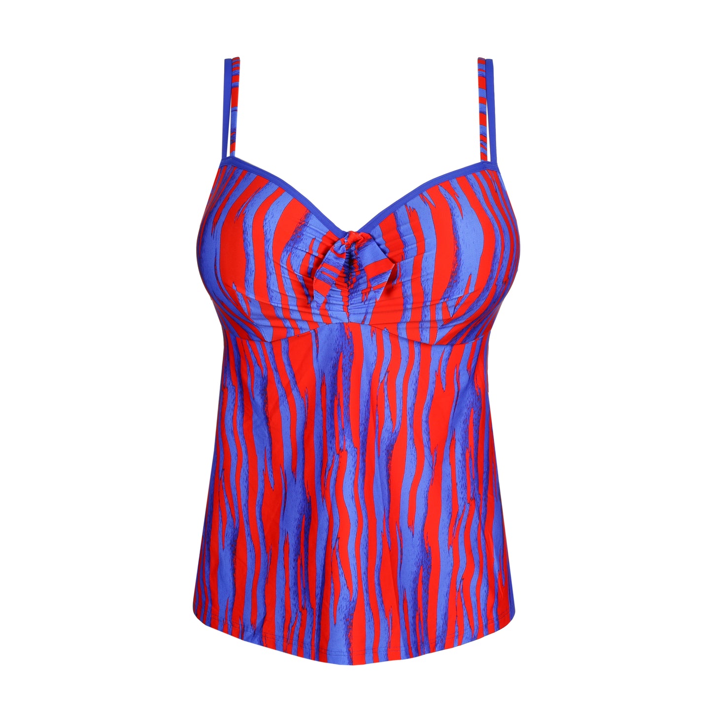 PrimaDonna Swim Skudai voorgevormde volle cup tankini Wild stripes