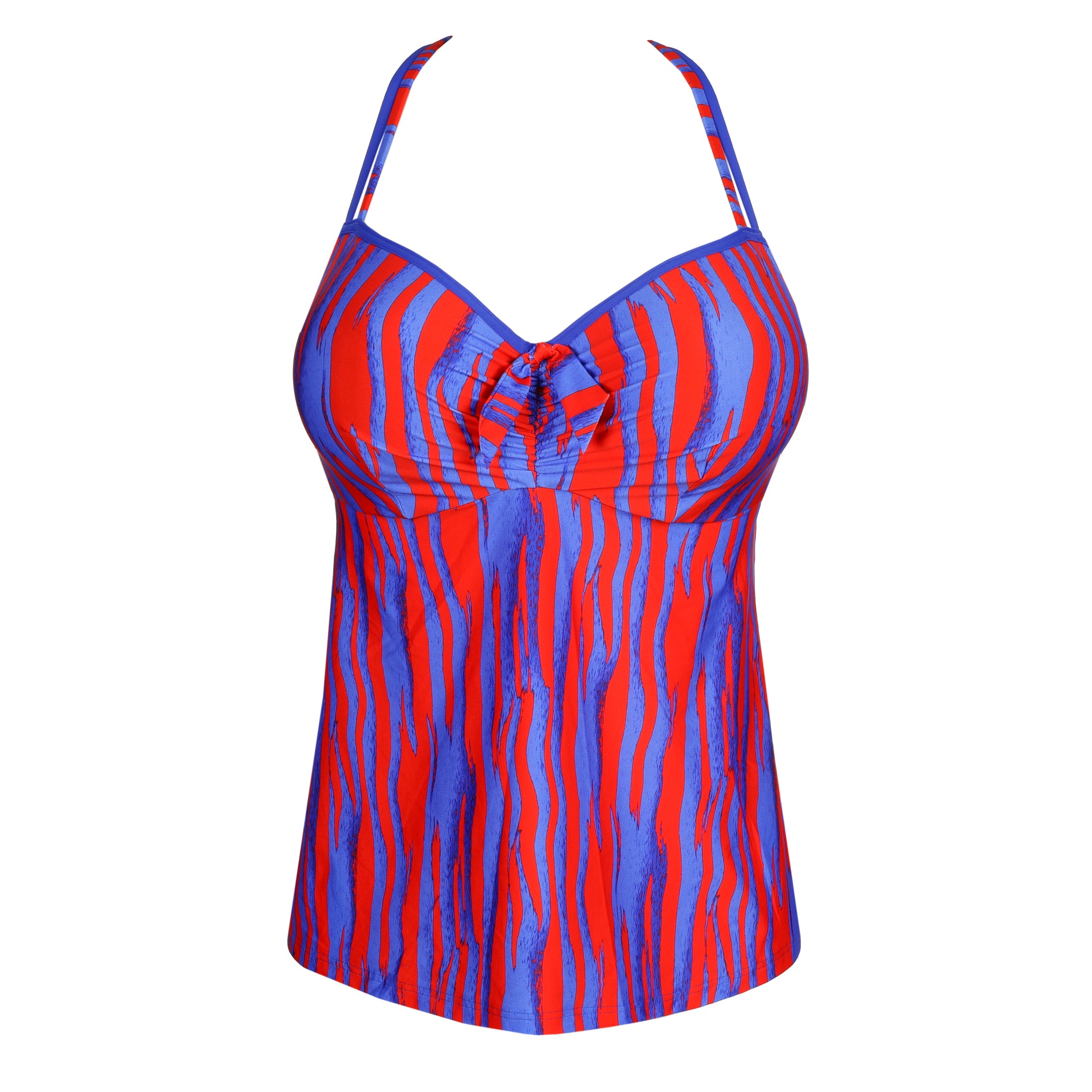 PrimaDonna Swim Skudai voorgevormde volle cup tankini Wild stripes