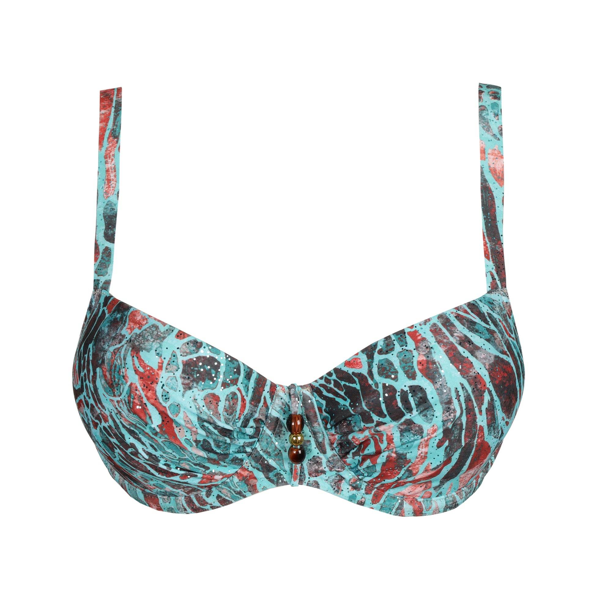 PrimaDonna Swim Riyad voorgevormde balconette bikini Turquoise Seas