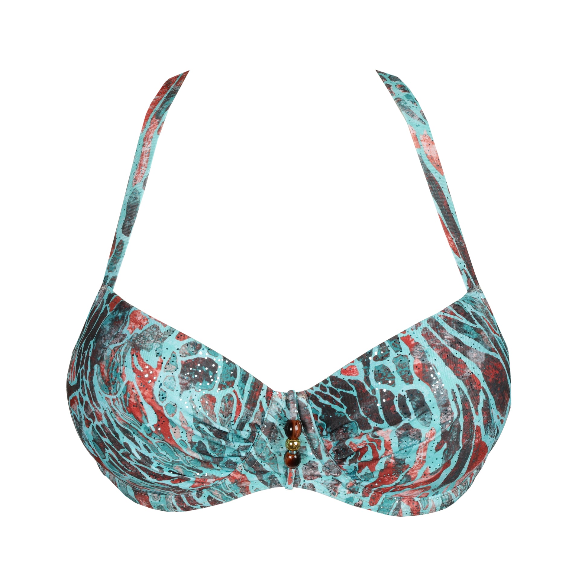 PrimaDonna Swim Riyad voorgevormde balconette bikini Turquoise Seas