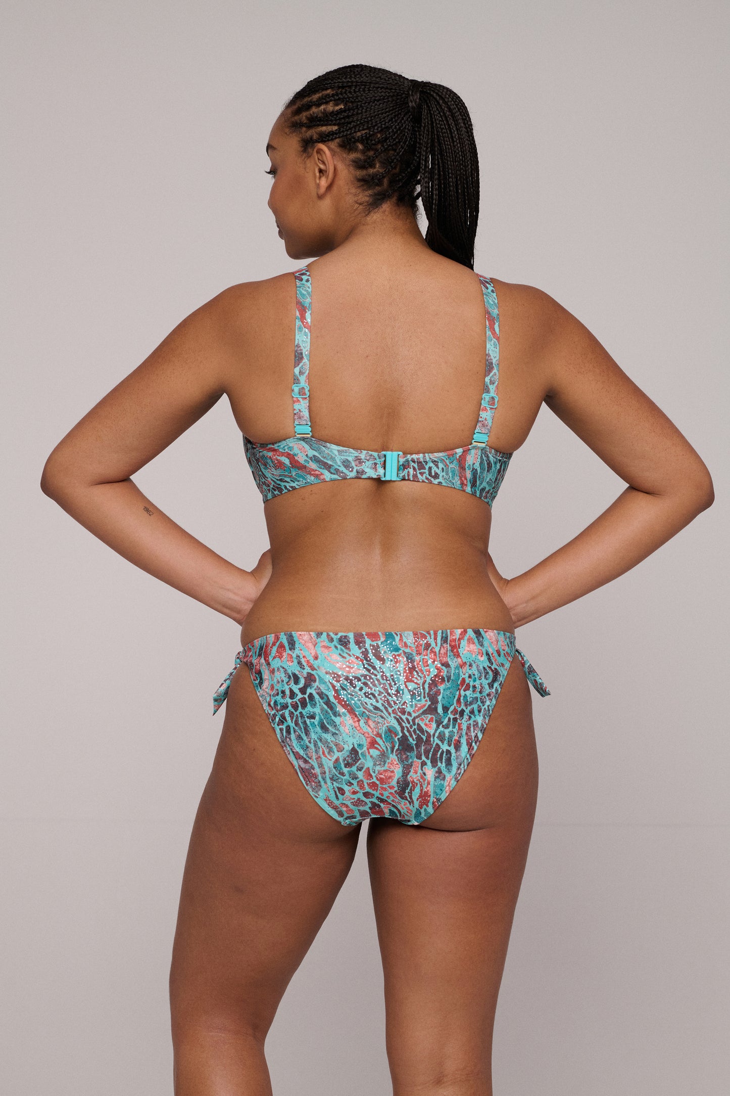 PrimaDonna Swim Riyad voorgevormde balconette bikini Turquoise Seas