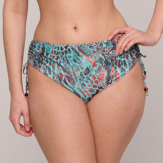 PrimaDonna Swim Riyad bikini tailleslip met koordjes Turquoise Seas