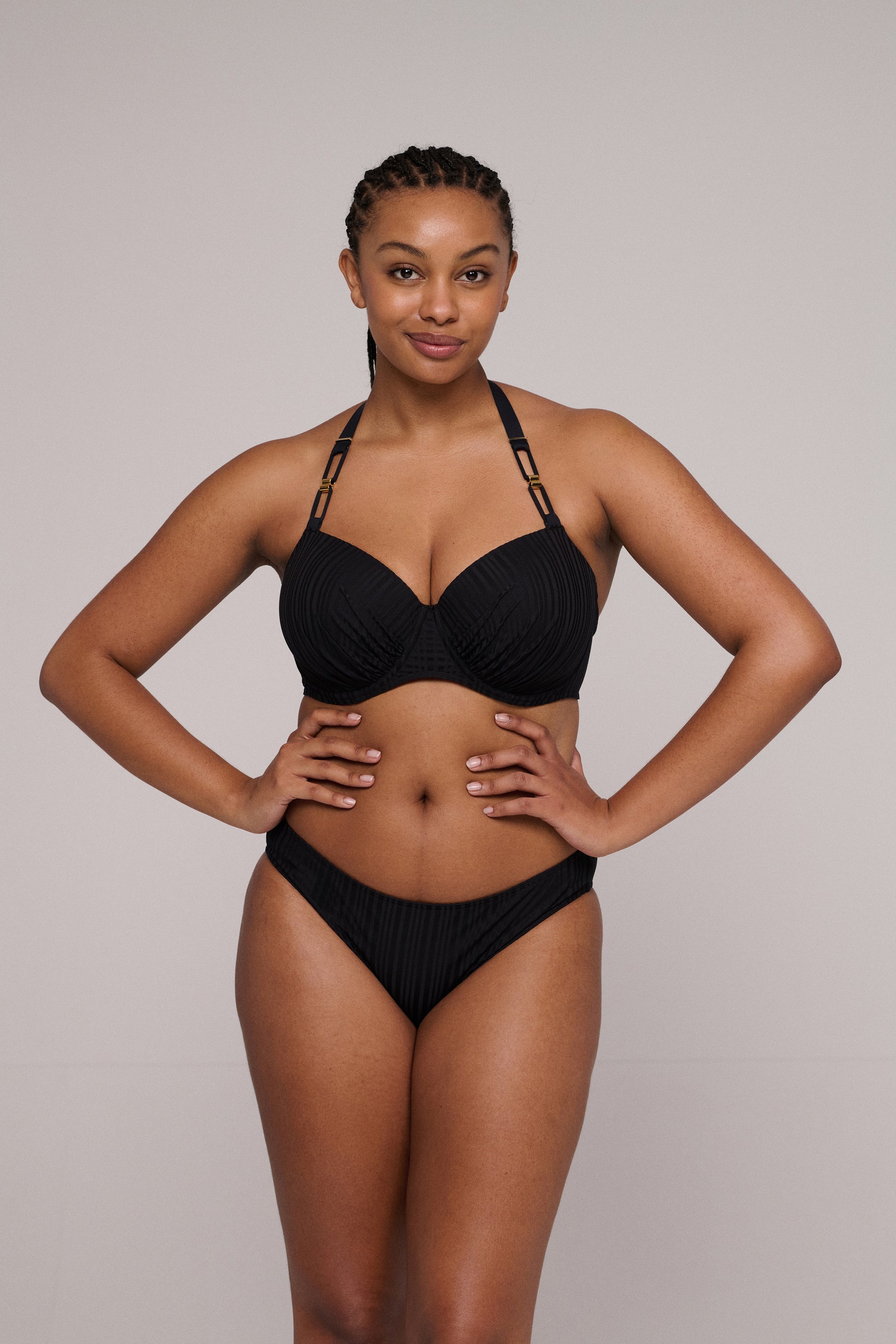 PrimaDonna Swim Kiruna voorgevormde balconette bikini zwart