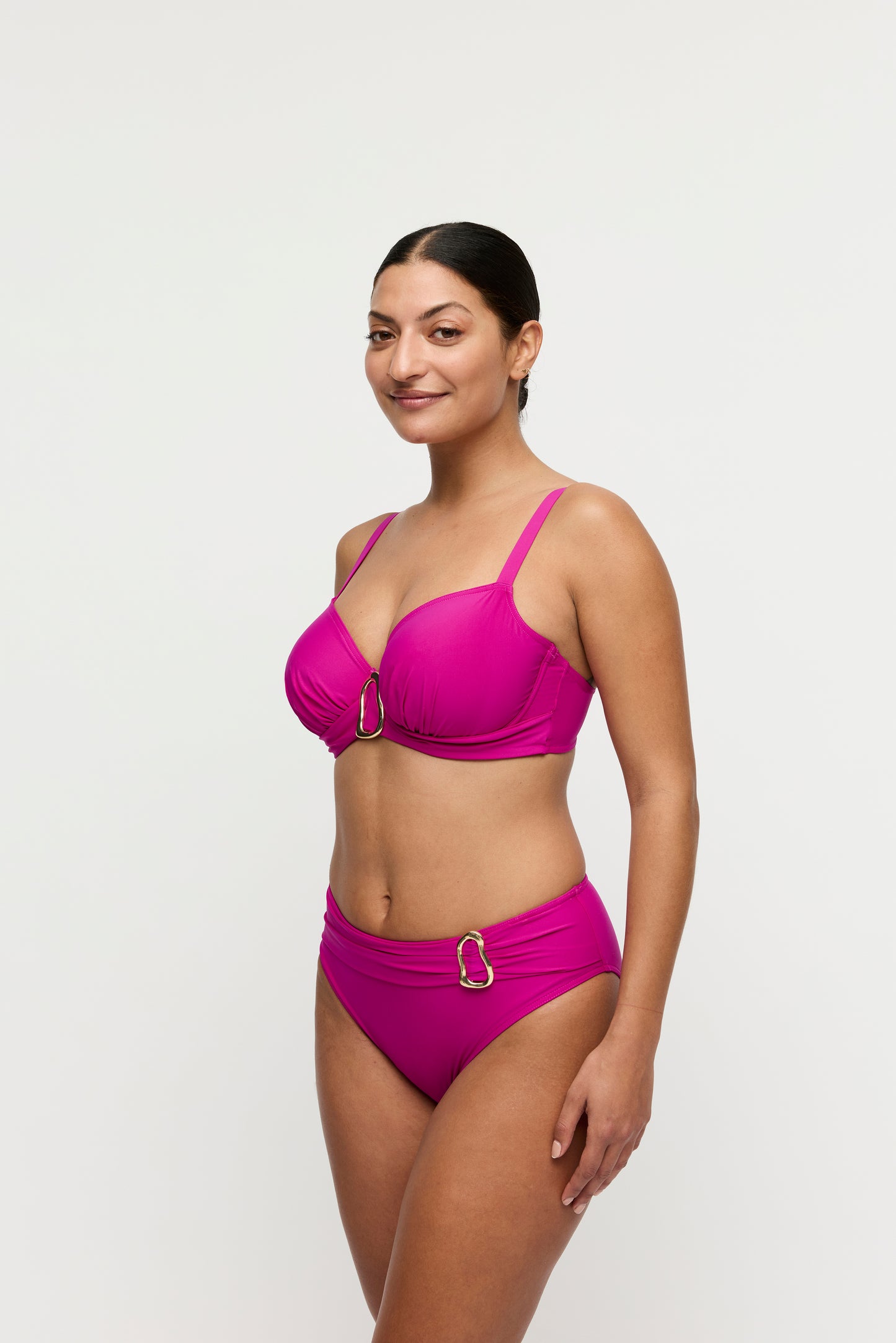 Primadonna Swim Uvita volle cup bikinitop Deep Magenta