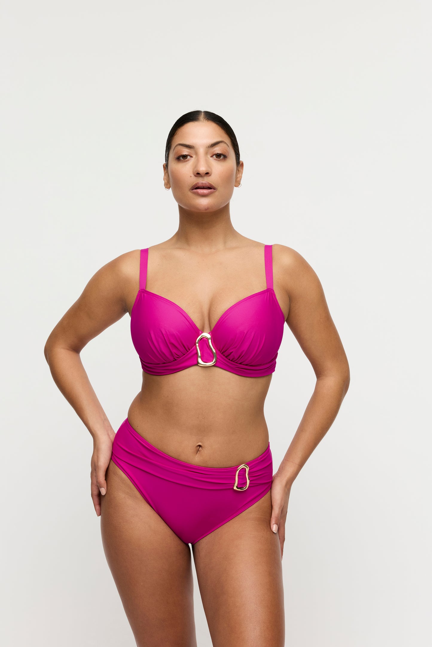 Primadonna Swim Uvita volle cup bikinitop Deep Magenta