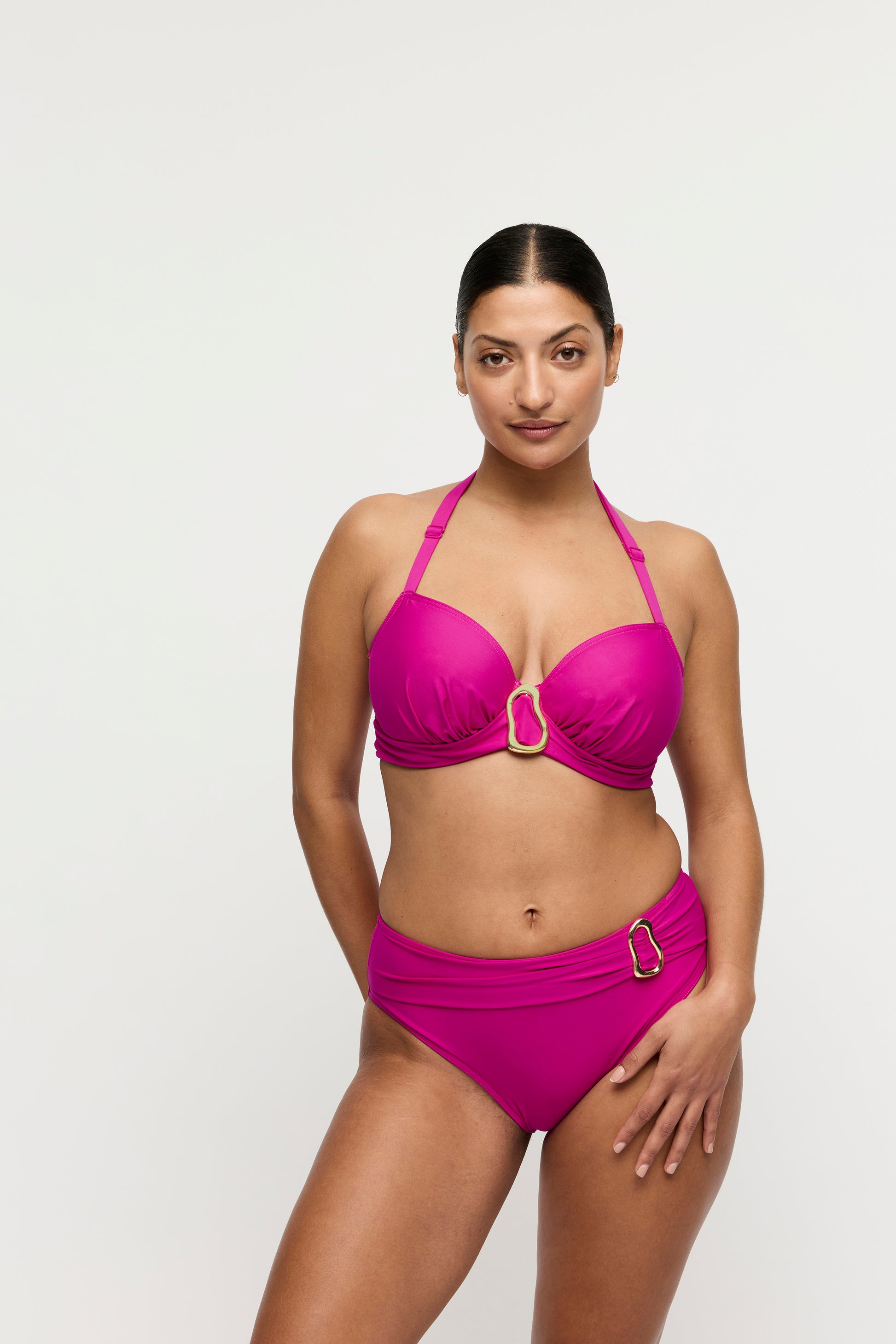 Primadonna Swim Uvita volle cup bikinitop Deep Magenta