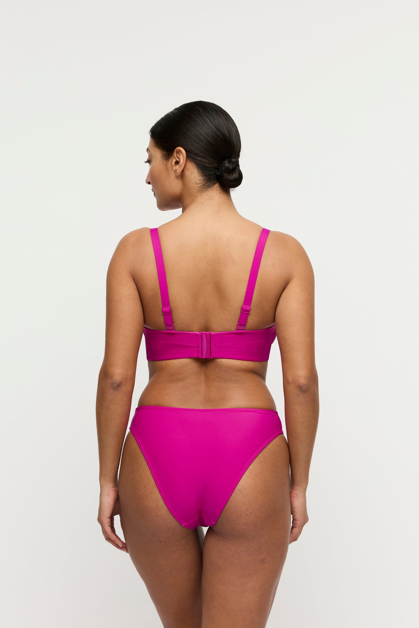Primadonna Swim Uvita voorgevormde bikini strapless Deep Magenta