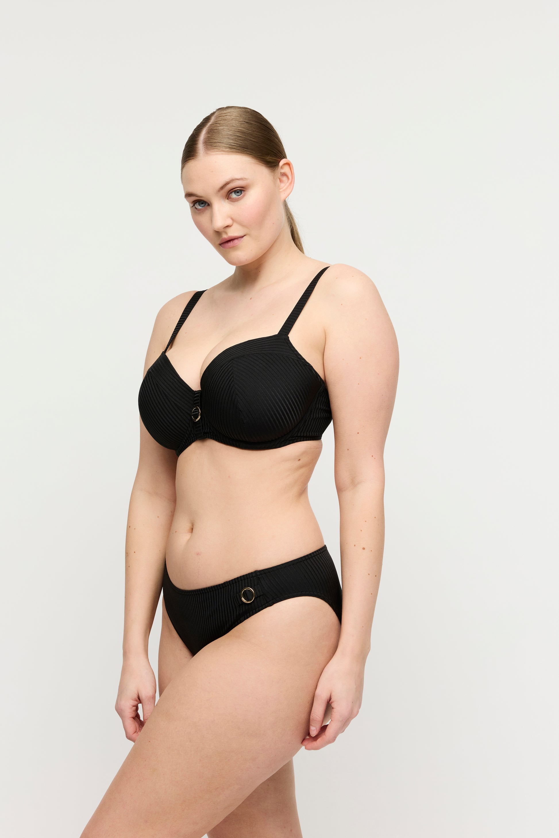 Primadonna Swim Delray voorgevormde balconette bikini zwart