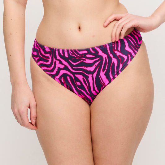 Primadonna Swim Malabo brazilian bikinislip hot pink zebra