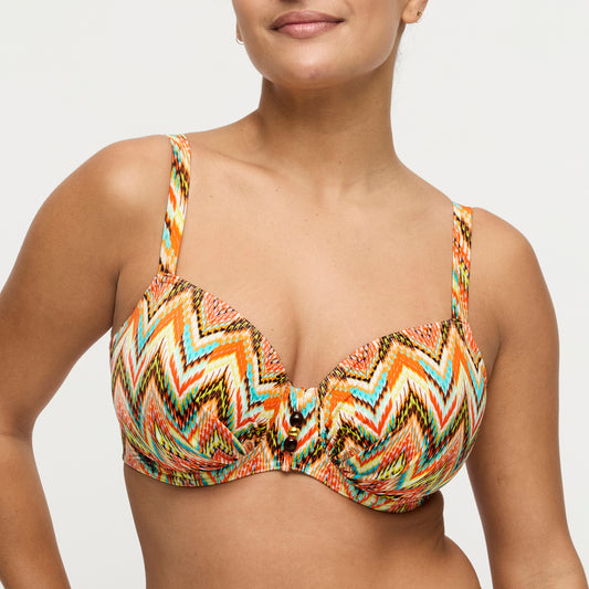 Primadonna Swim Tubou volle cup bikinitop Ikat Summer