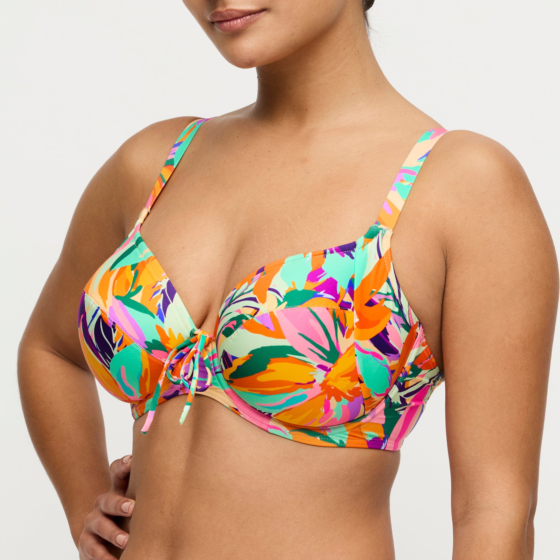 Primadonna Swim Varadeo volle cup bikinitop Bright Tropics