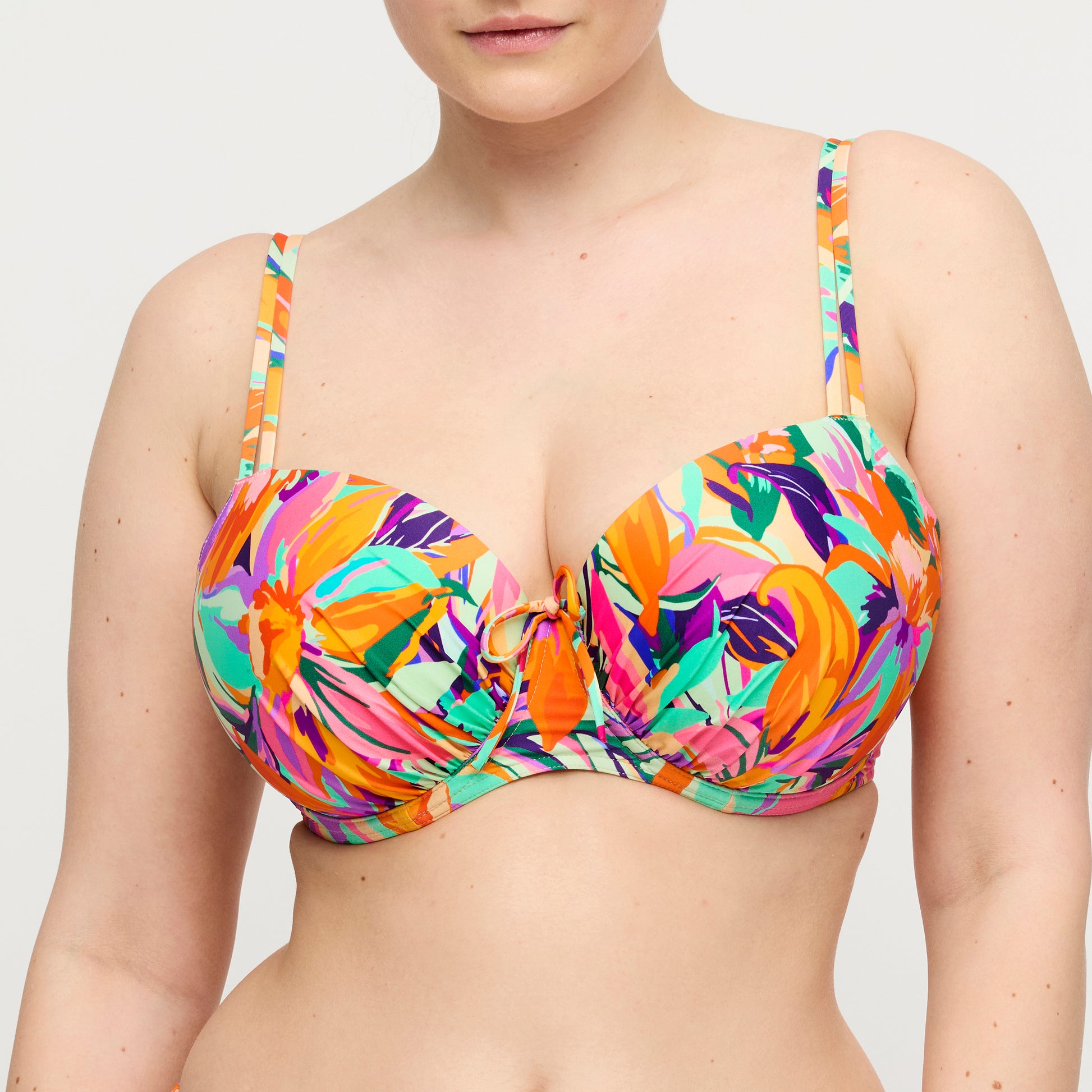 Primadonna Swim Varadeo voorgevormde balconette bikini Bright Tropics