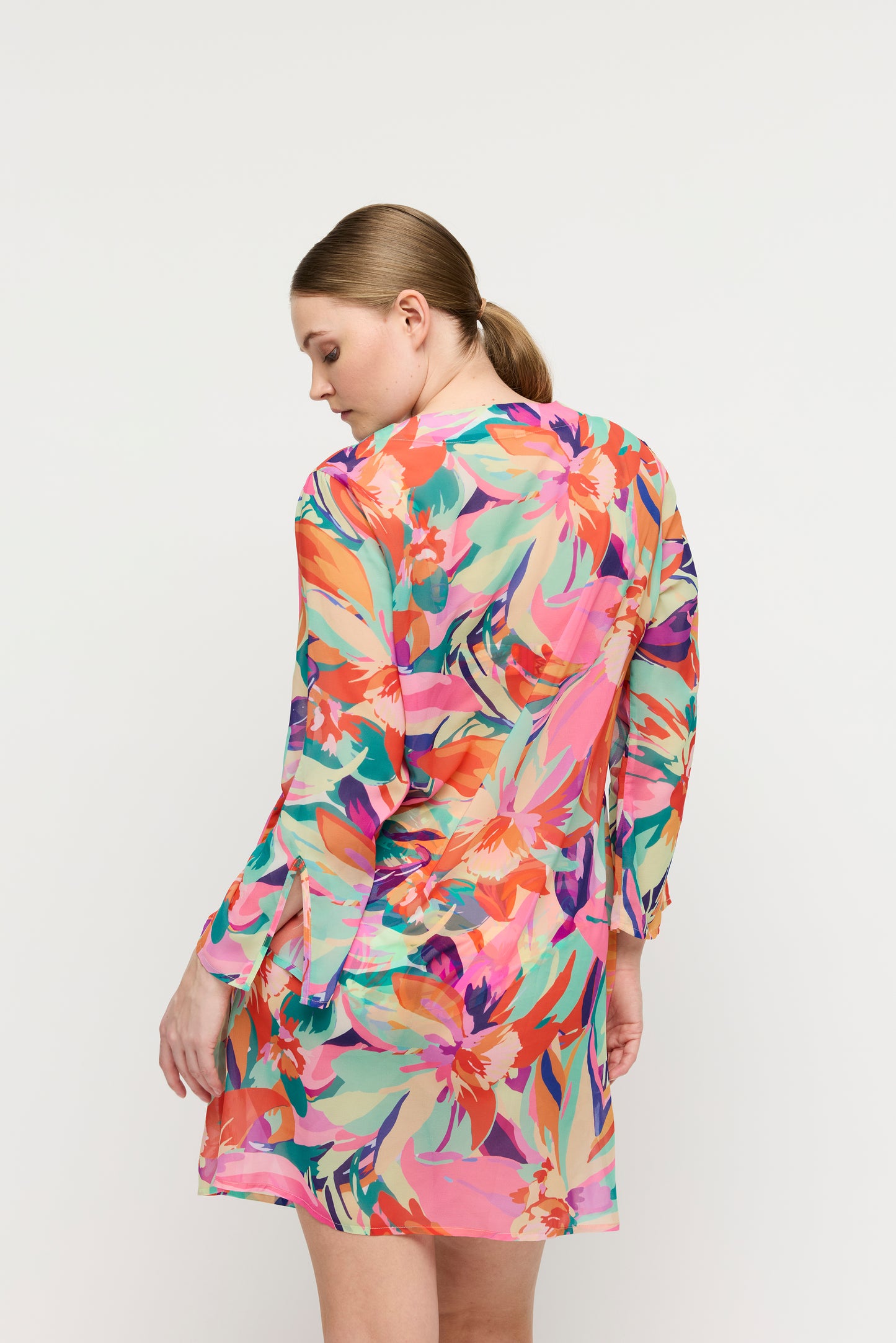 Primadonna Swim Varadeo badmode caftan Bright Tropics