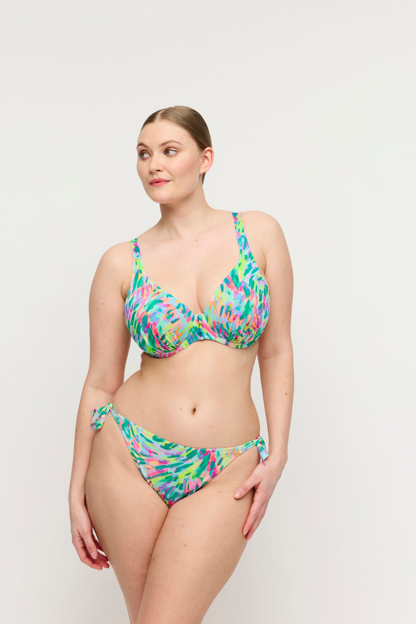 Primadonna Swim Douala plunge bikini halve mousse cup Impressionist Summer