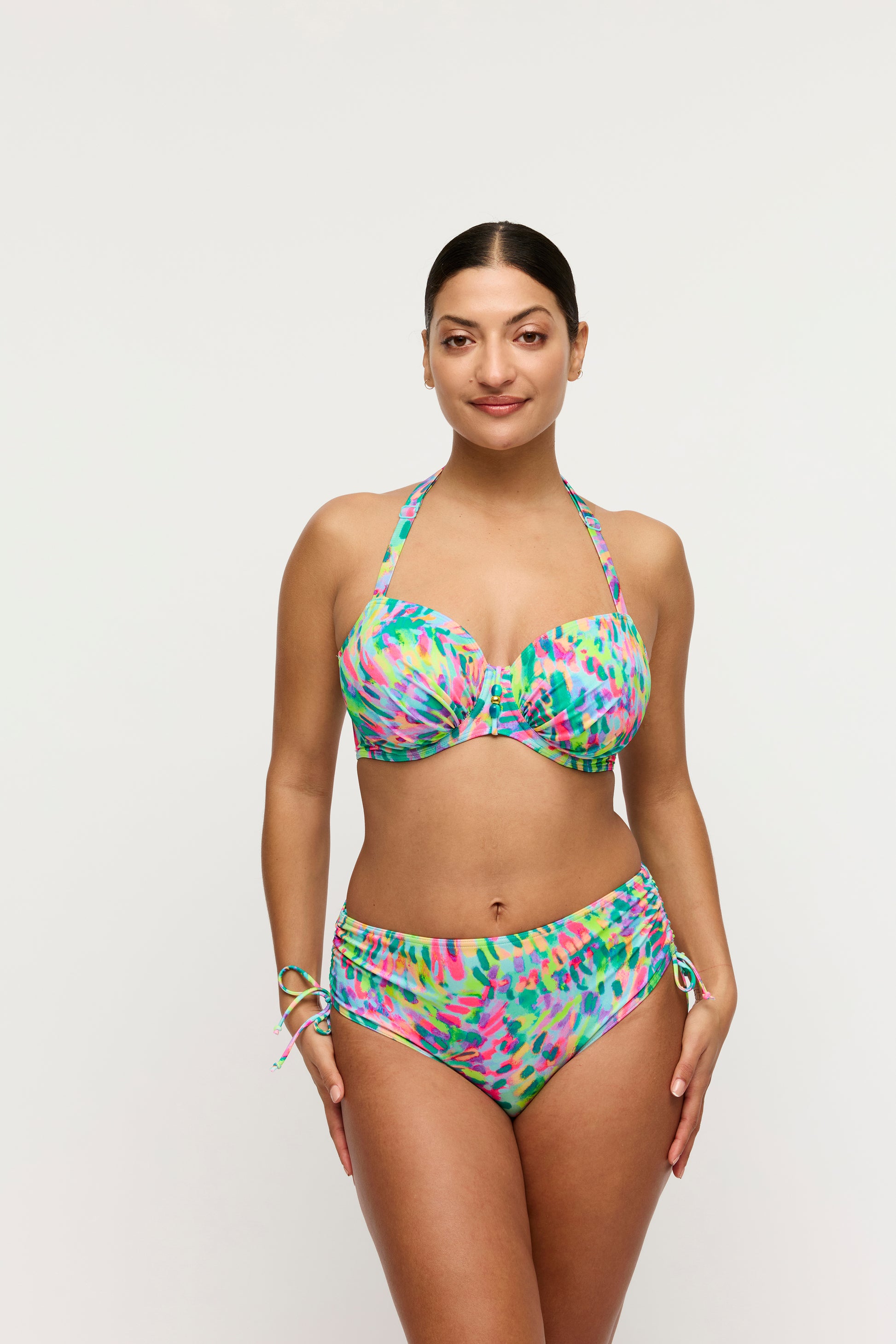 Primadonna Swim Douala bikini tailleslip met koordjes Impressionist Summer