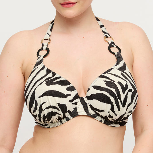Primadonna Swim Dalice plunge bikini halve mousse cup Sauvage Shine