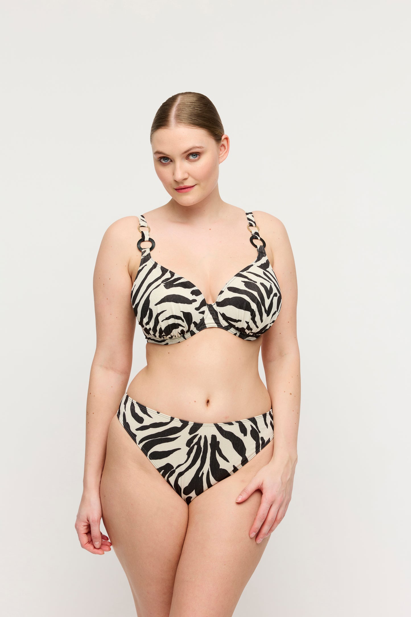 Primadonna Swim Dalice plunge bikini halve mousse cup Sauvage Shine