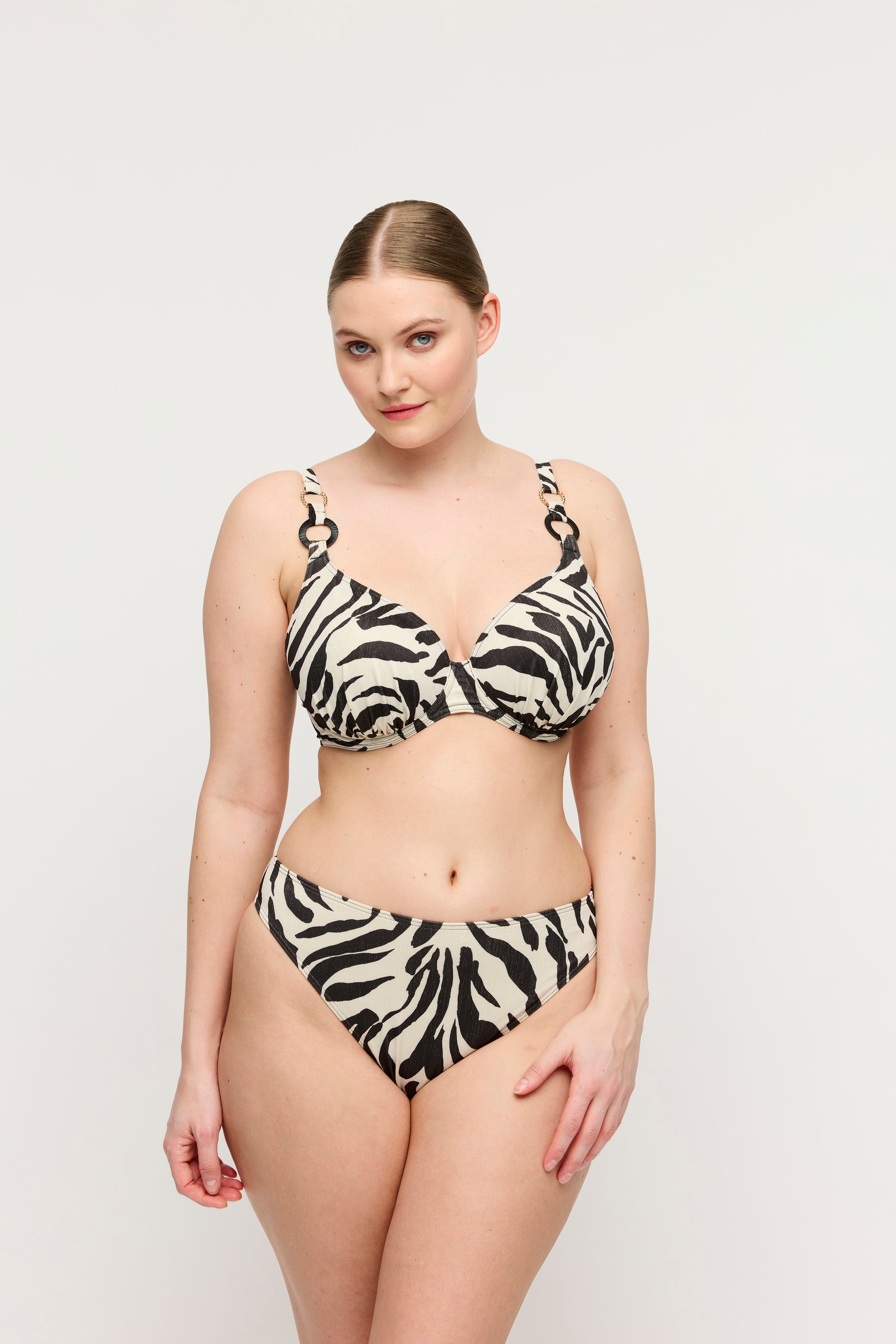 Primadonna Swim Dalice plunge bikini halve mousse cup Sauvage Shine