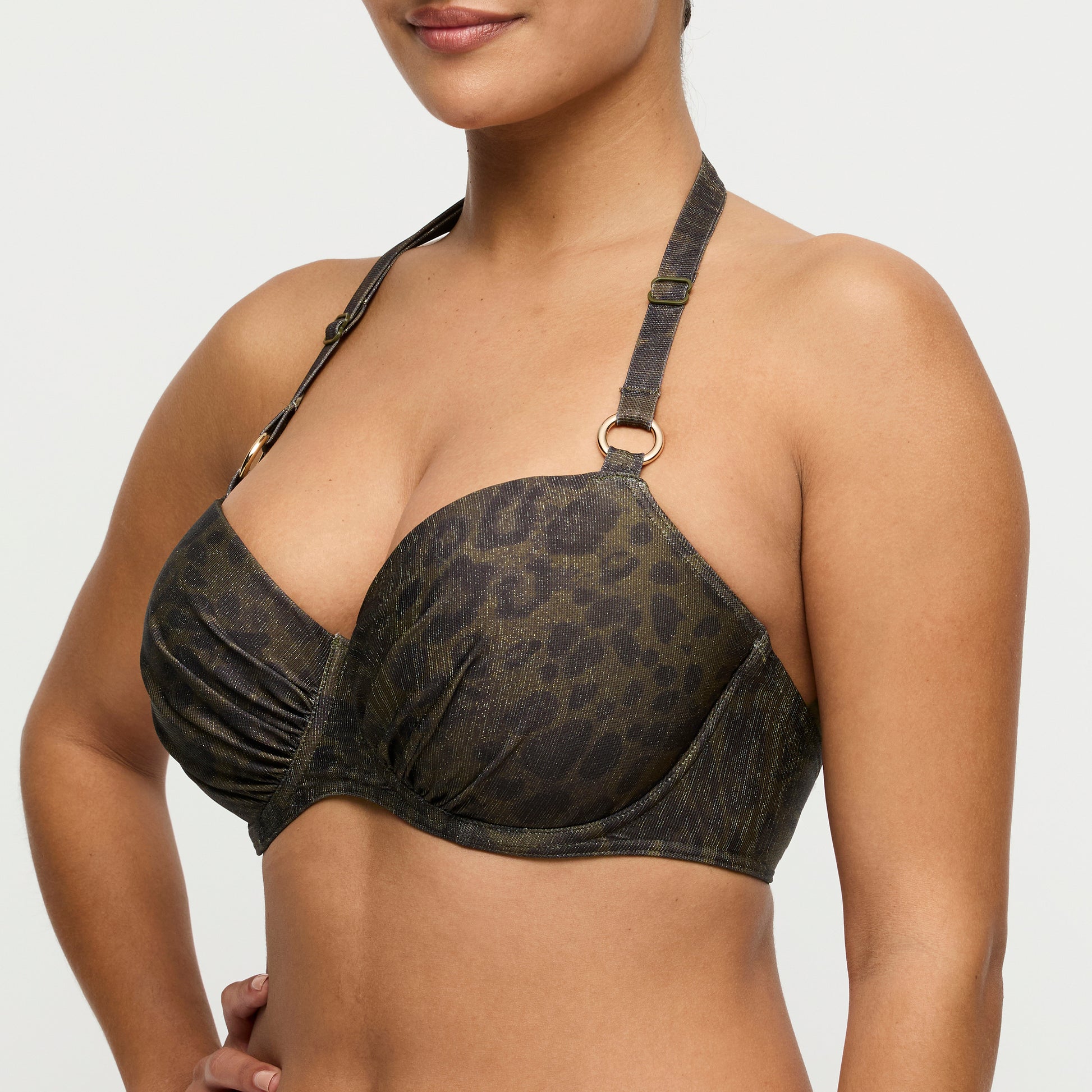 Primadonna Swim Ratjada voorgevormde balconette bikini jungle jaguar