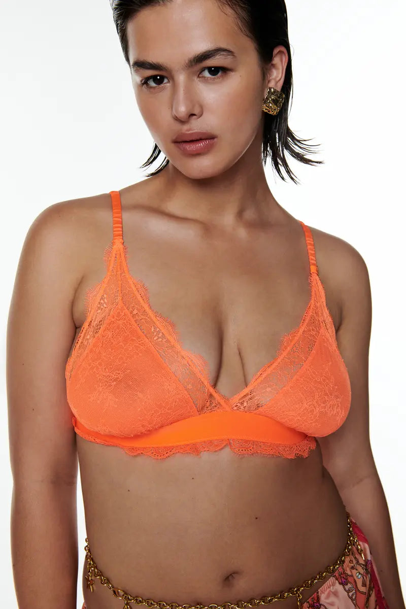 Love Stories Love Lacy Bralette - orange