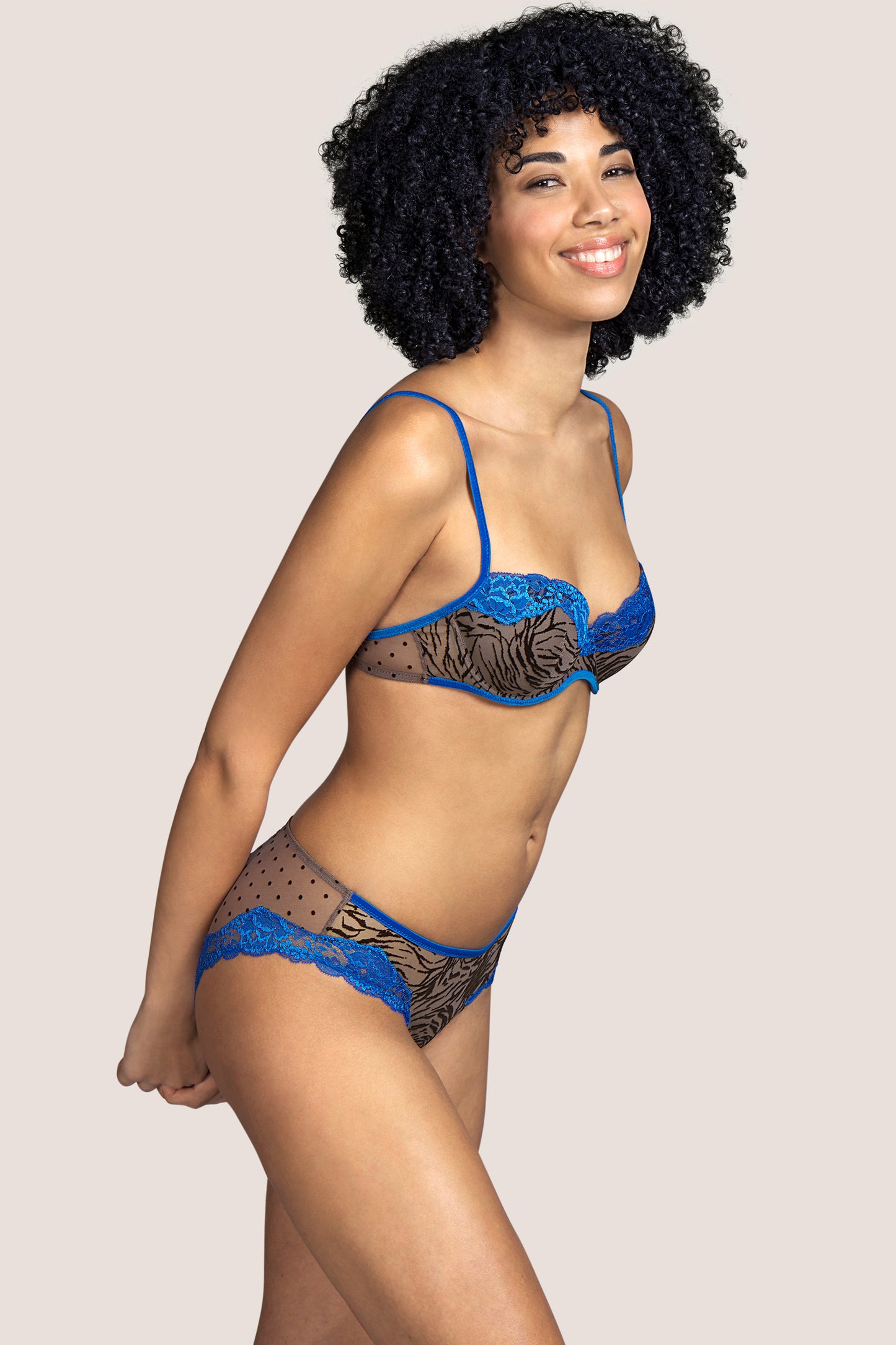 Andres Sarda Fraser balconnet bh met mousse cups fossil
