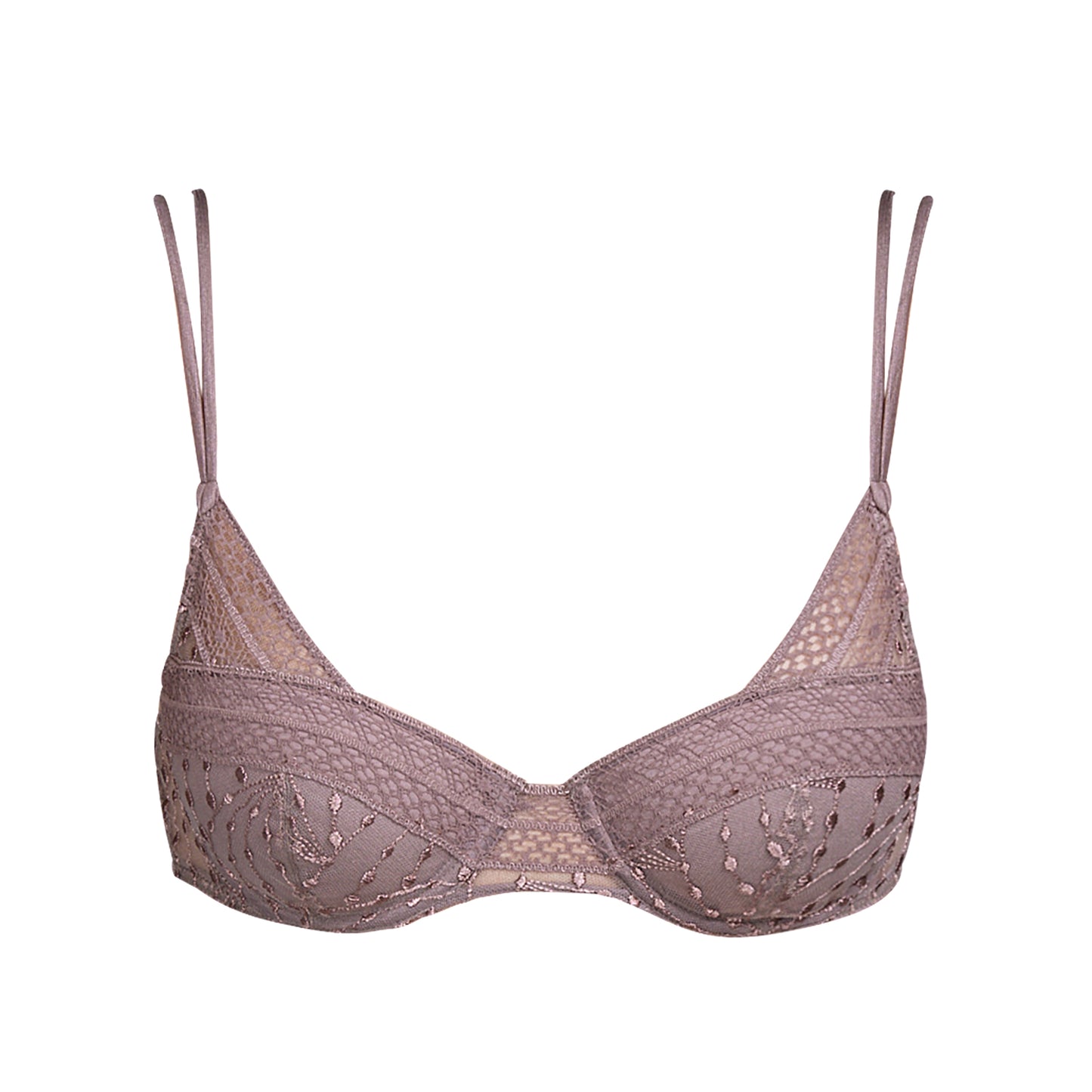Andres Sarda Vaughan balconnet bh met mousse cups Caribe Taupe