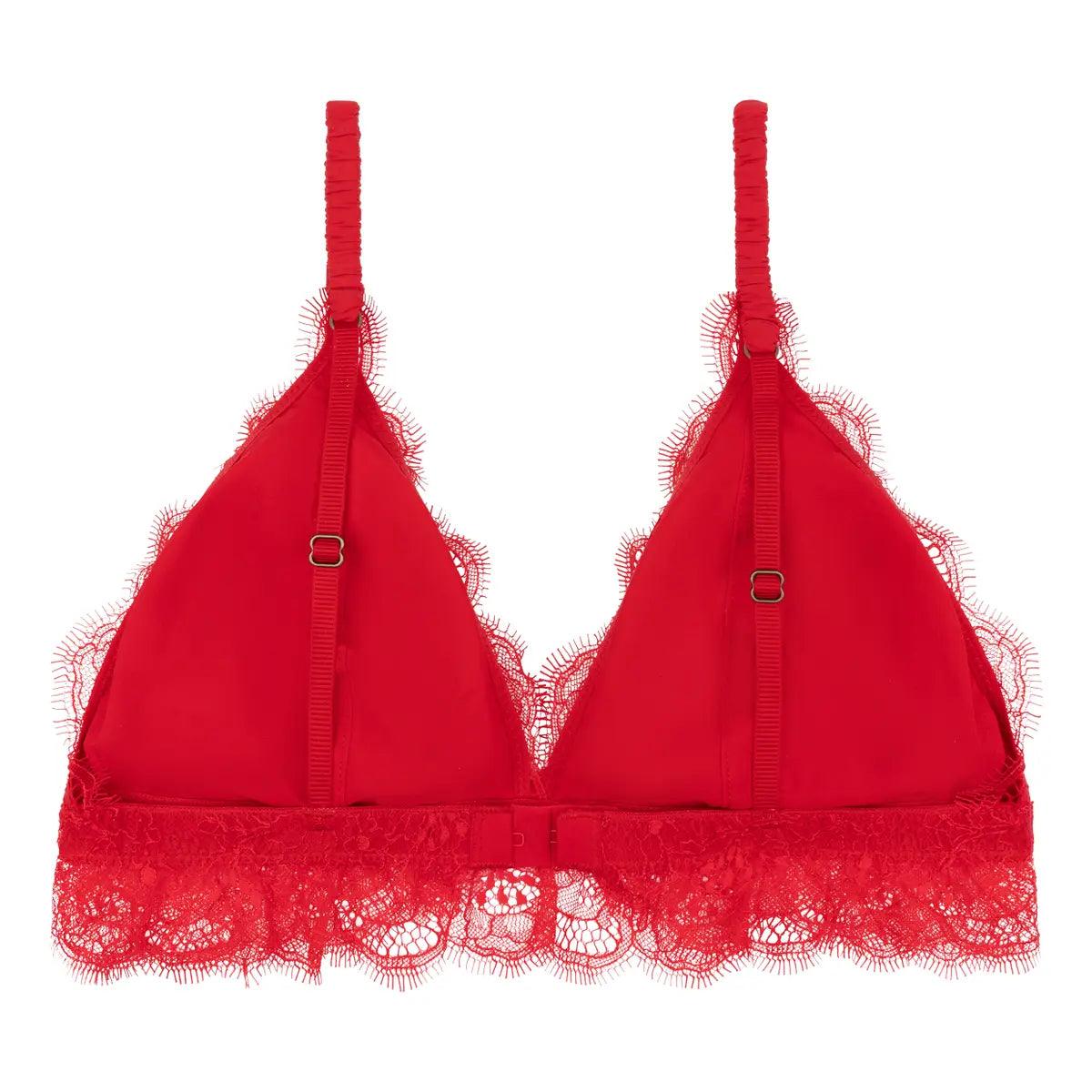 Love Stories Gwen Bralette - red - Lingerie Valentijn