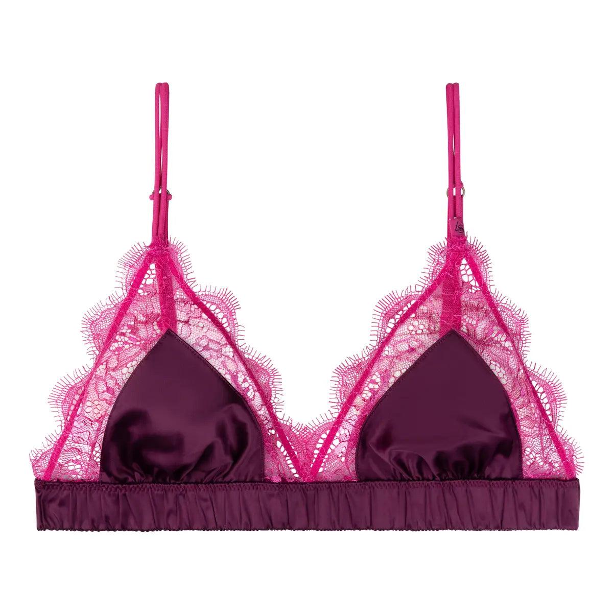 Love Stories Love Lace Bralette - burgundy - Lingerie Valentijn