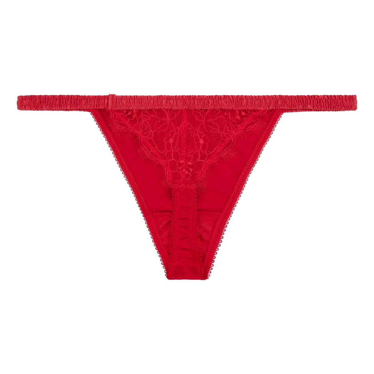 Love Stories Roomservice stringslip - red - Lingerie Valentijn