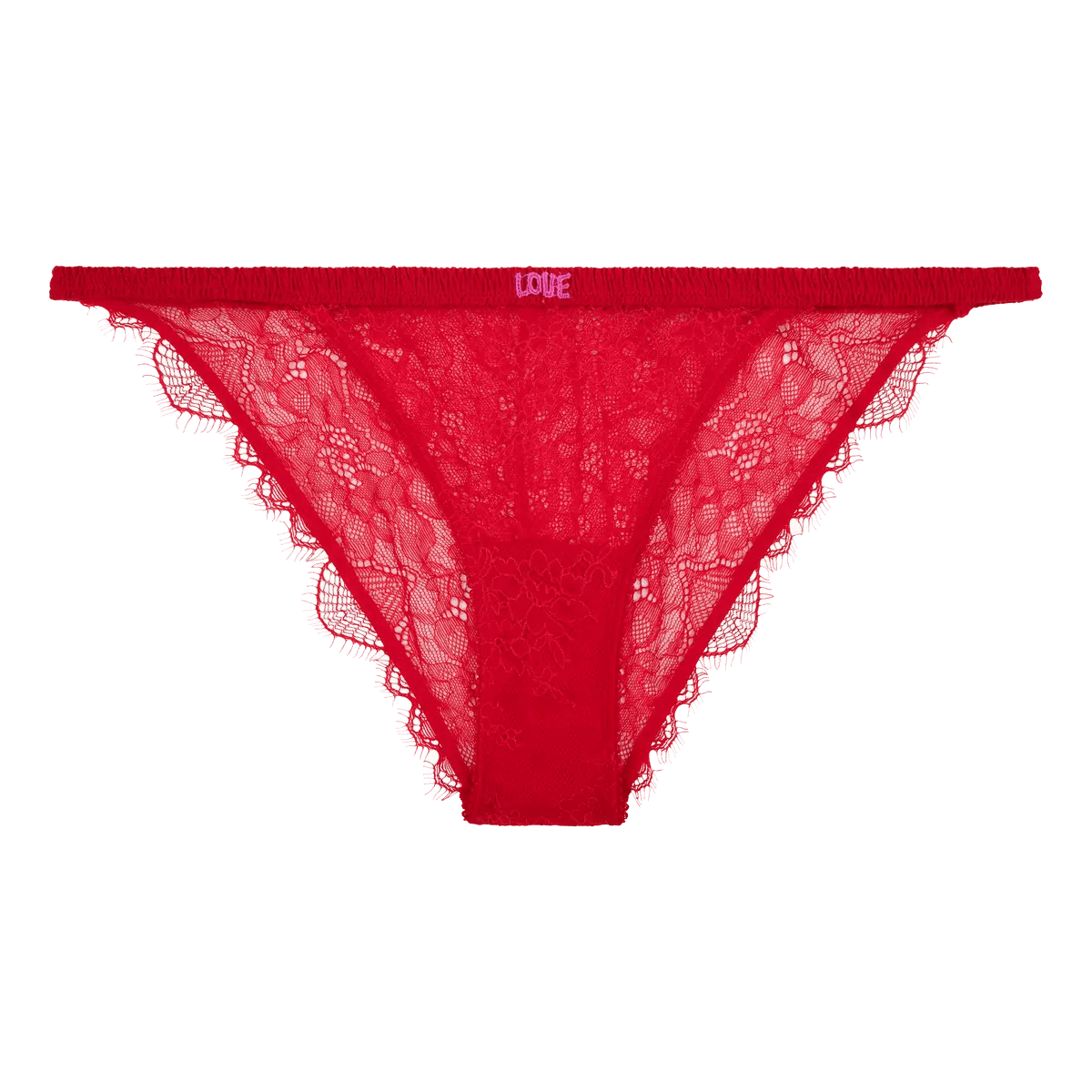 Love Stories Wild Rose slip - red - Lingerie Valentijn