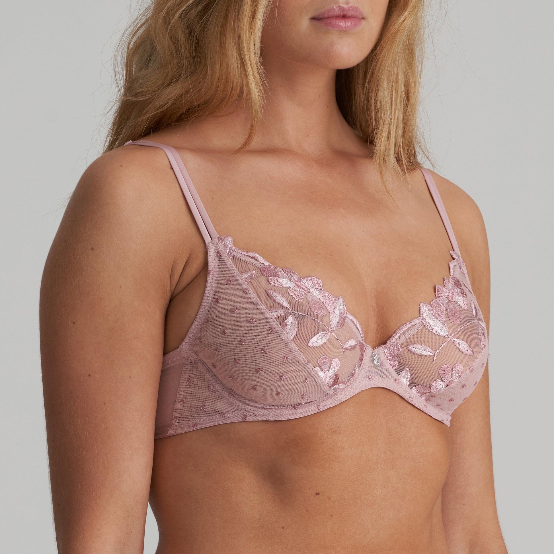 Marie Jo Agnes plunge bh Vintage Pink - Lingerie Valentijn