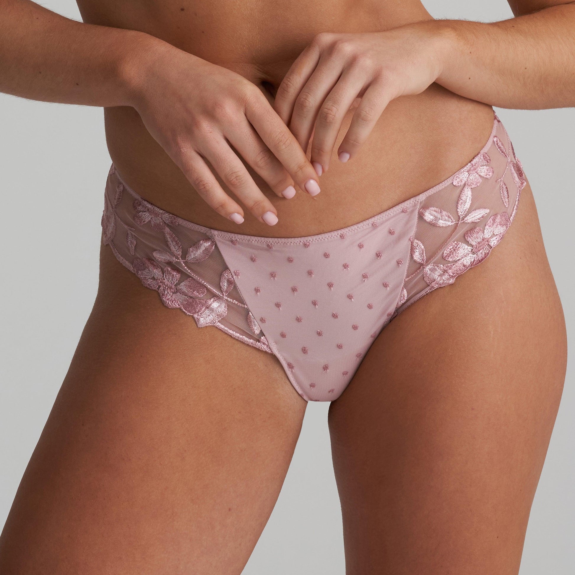 Marie Jo Agnes string Vintage Pink - Lingerie Valentijn