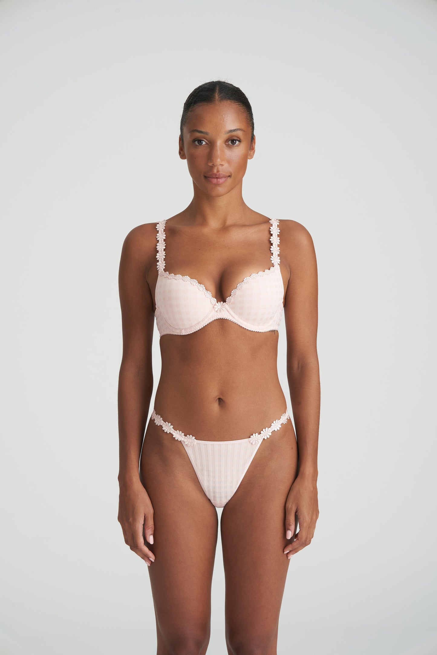 Marie Jo Avero mini string pearly pink - Lingerie Valentijn